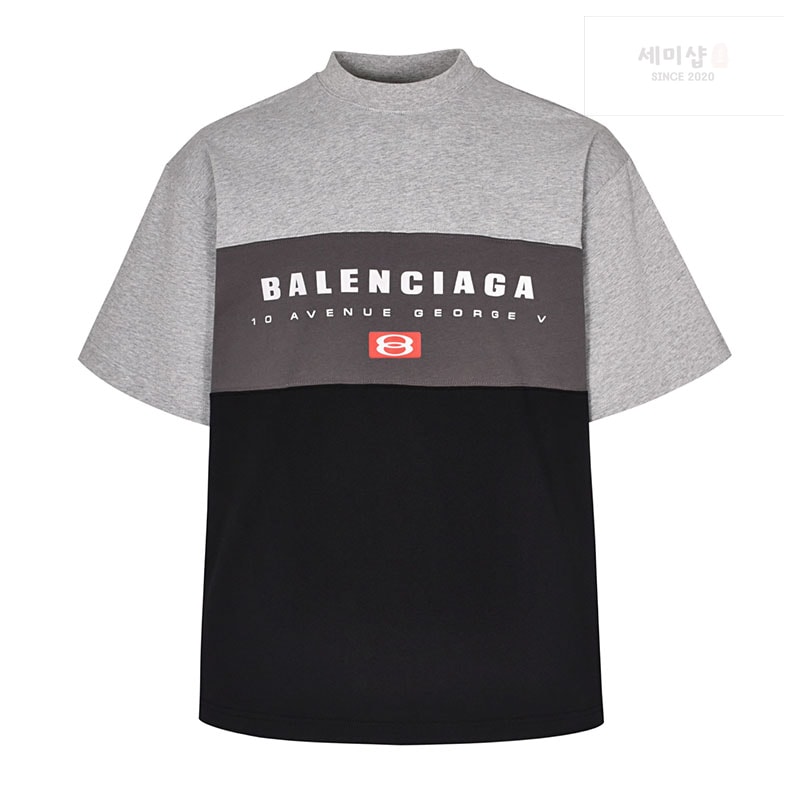 Balenciaga 발렌시아가 유니티 스포츠 라지핏 반팔 티셔츠 의류 11번 이미지