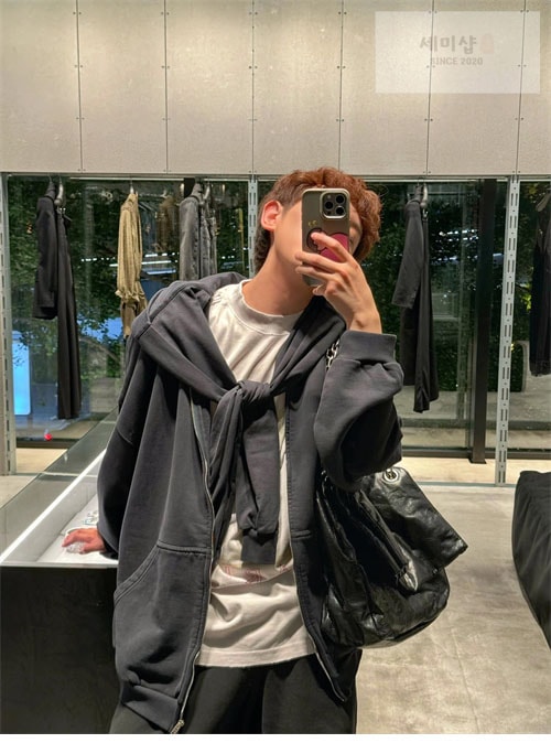 Balenciaga 발렌시아가 유니티 스포츠 아이콘 인코그니토 오버사이즈 후드 집업 레플리카 7번 이미지 - 의류 | 세미샵 레플리카 사이트