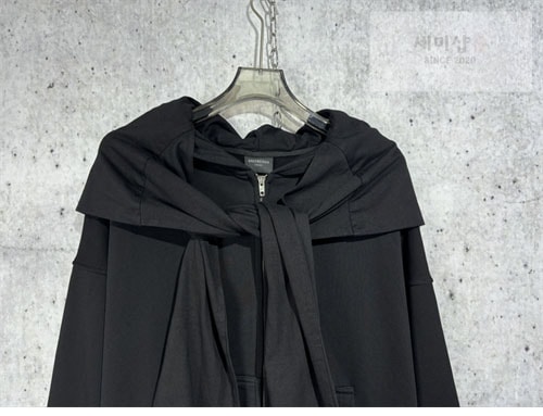 Balenciaga 발렌시아가 유니티 스포츠 아이콘 인코그니토 오버사이즈 후드 집업 의류 4번 이미지