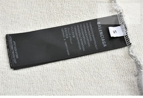Balenciaga 발렌시아가 테이프 타입 립드 포켓 오버사이즈 후드 의류 22번 이미지
