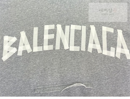 Balenciaga 발렌시아가 테이프 타입 립드 포켓 오버사이즈 후드 3컬러 의류 23번 이미지