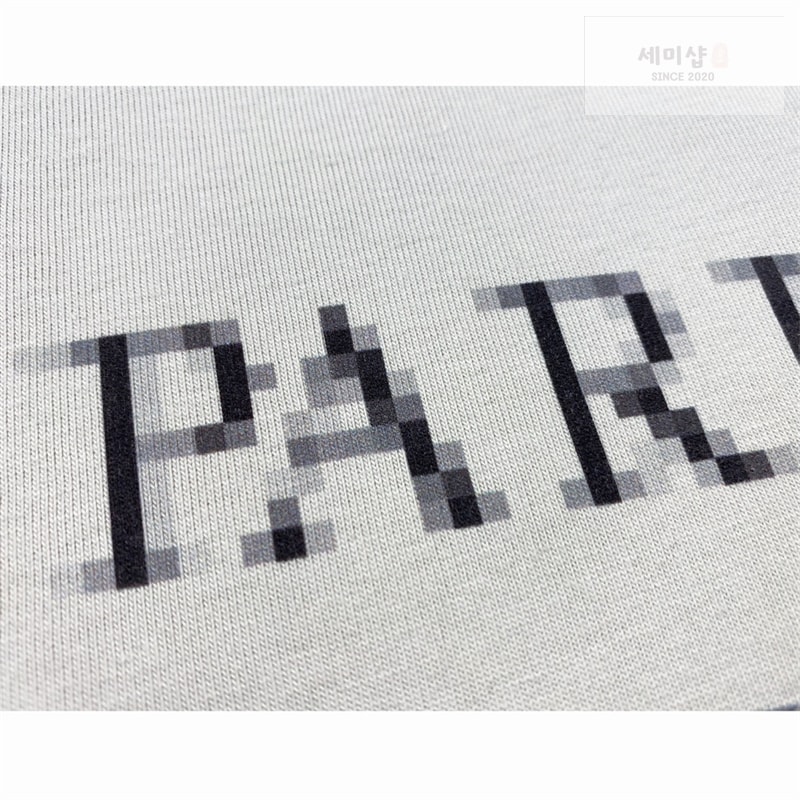발렌시아가 발렌시아가 파리패션위크 그래픽 반팔 티셔츠 의류 14번 이미지