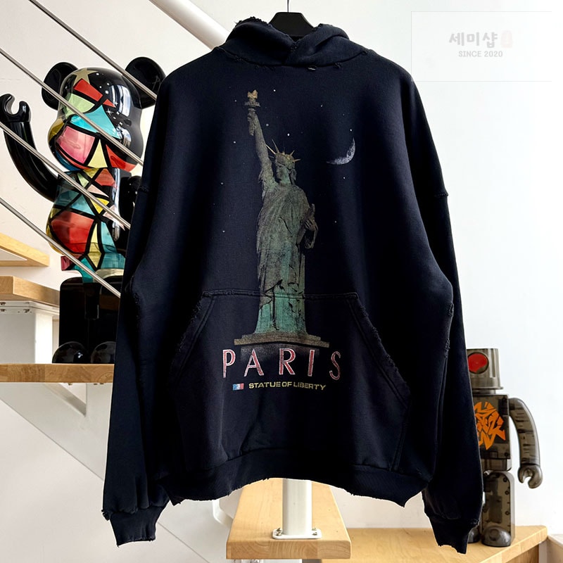 Balenciaga 발렌시아가 파리 리버티 오버사이즈 후디 의류 1번 이미지