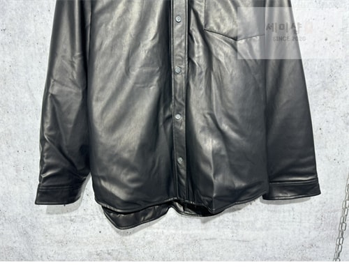 Balenciaga 발렌시아가 패디드 레더 오버 셔츠 자켓 의류 22번 이미지