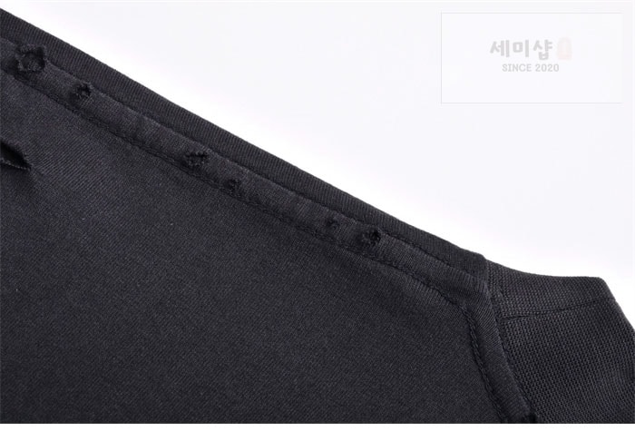 Balenciaga 발렌시아가 패션 디자이너 오버사이즈 반팔 티셔츠 2컬러 블랙 의류 10번 이미지