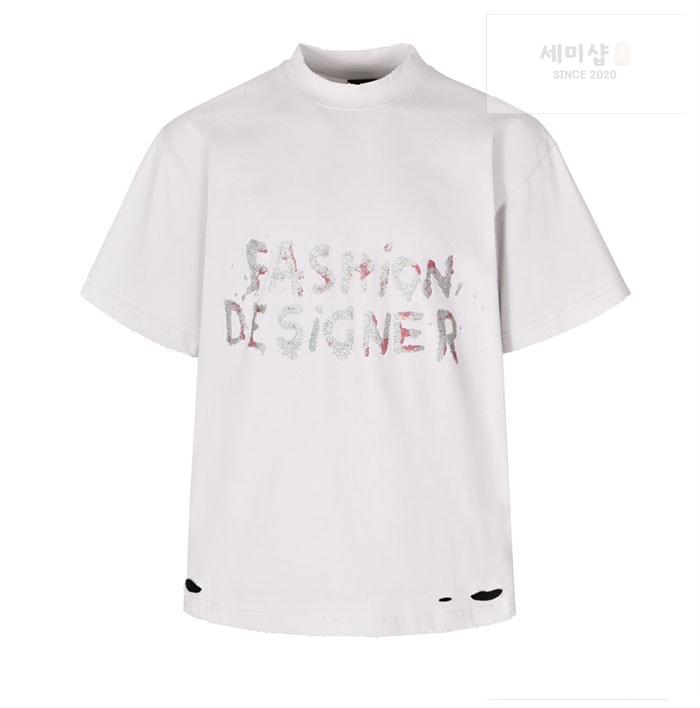 Balenciaga 발렌시아가 패션 디자이너 오버사이즈 반팔 티셔츠 2컬러 블랙 의류 13번 이미지