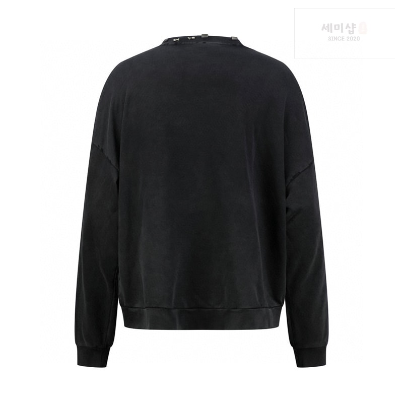 Balenciaga 발렌시아가 피어싱 라운드 오버사이즈 스웨트셔츠 맨투맨 의류 4번 이미지