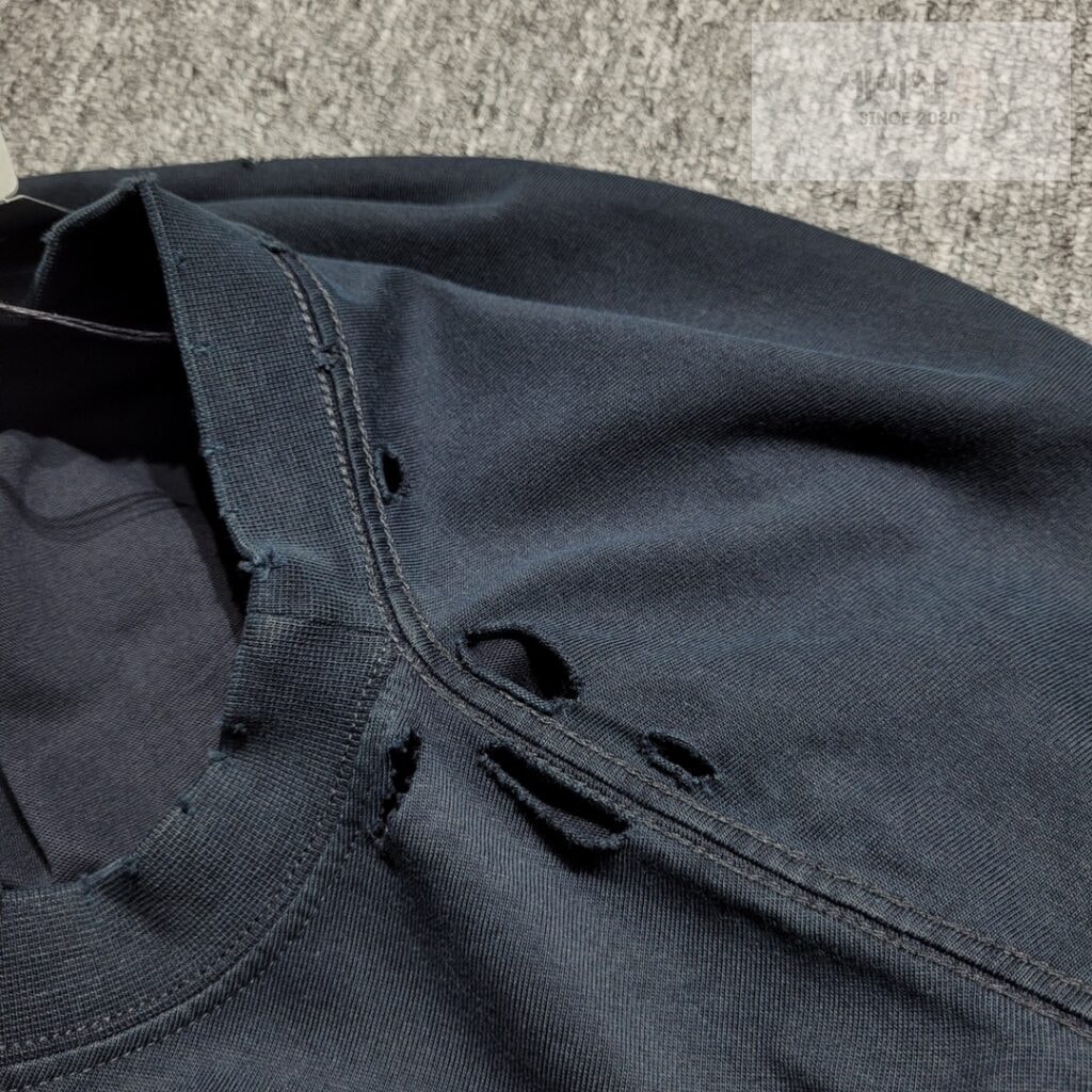 Balenciaga 발렌시아가 22SS MAISON 로고 반팔 티셔츠 블랙 의류 5번 이미지