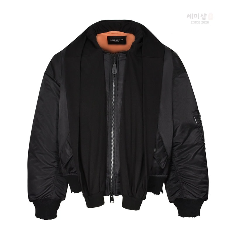 Balenciaga 발렌시아가 24FW 크롭 항공 점퍼 의류 1번 이미지