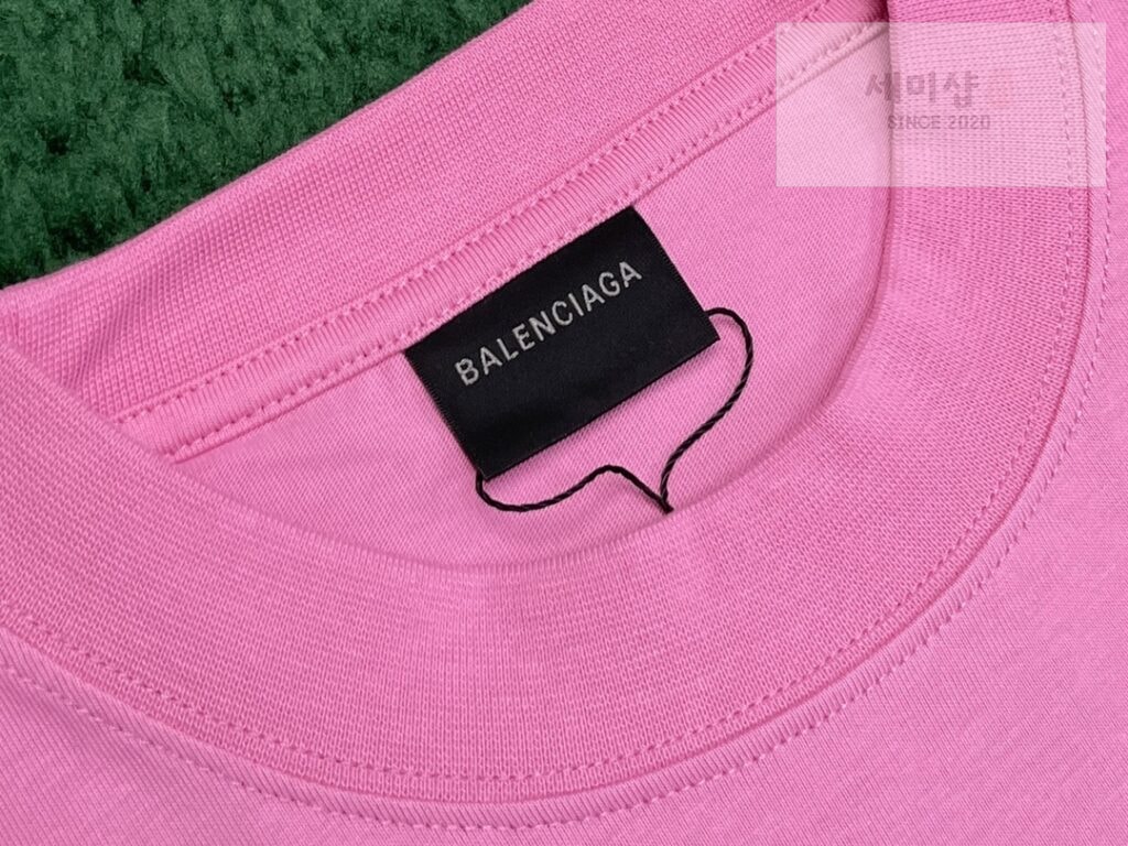 Balenciaga 발렌시아가 24SS 그래픽 멀티 프린트 로고 오버핏 반팔 “4COLOR” BLACK 의류 10번 이미지