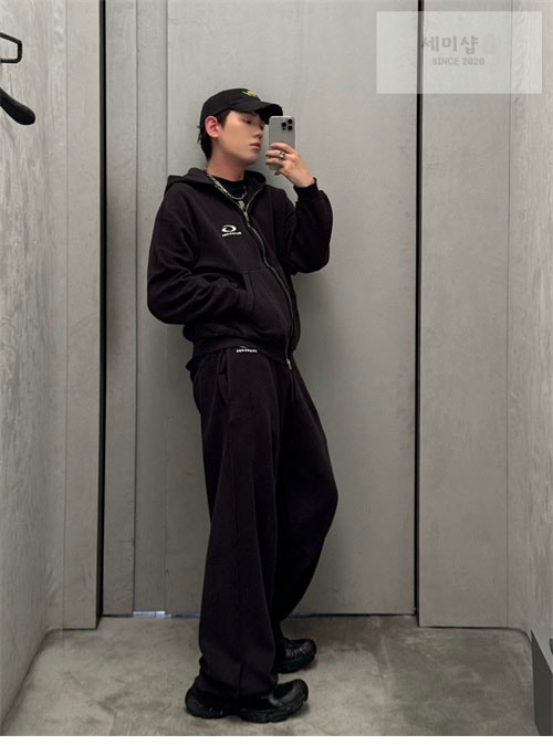 Balenciaga 발렌시아가 24SS 로고 후드 집업 스웨트셔츠 의류 2번 이미지