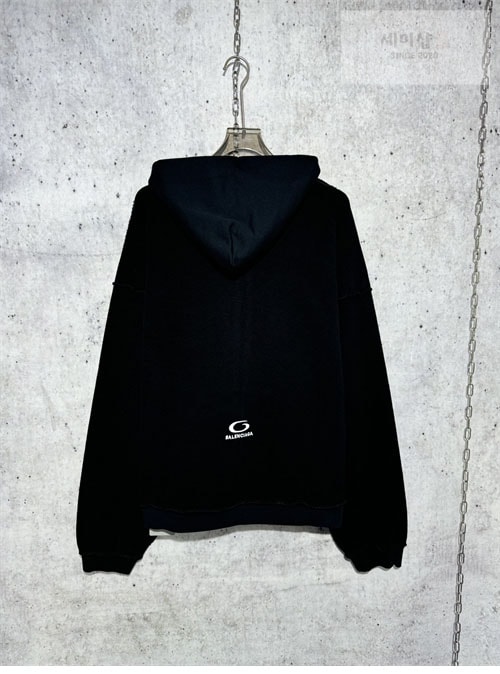 Balenciaga 발렌시아가 24SS 로고 후드 집업 스웨트셔츠 의류 7번 이미지