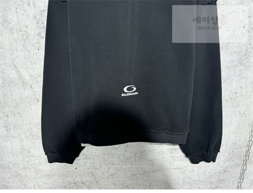 Balenciaga 발렌시아가 24SS 로고 후드 집업 스웨트셔츠 의류 12번 이미지