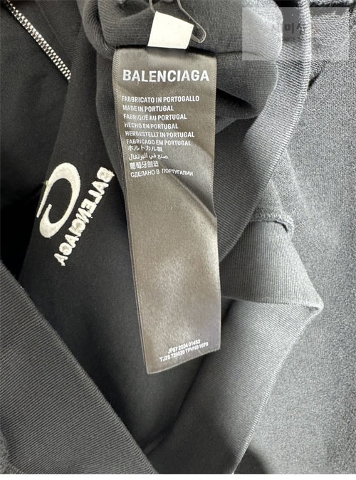 Balenciaga 발렌시아가 24SS 로고 후드 집업 스웨트셔츠 의류 17번 이미지