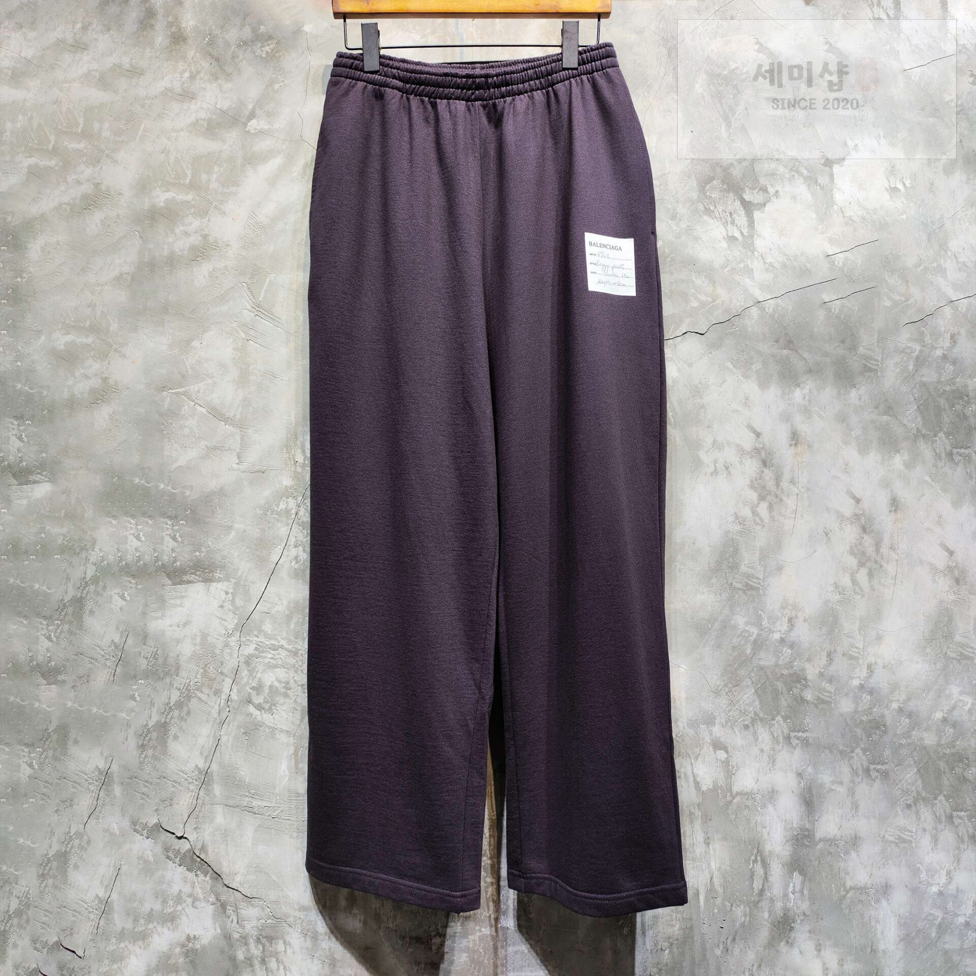 Balenciaga 발렌시아가 24SS 배기 스웻팬츠 블랙 의류 1번 이미지