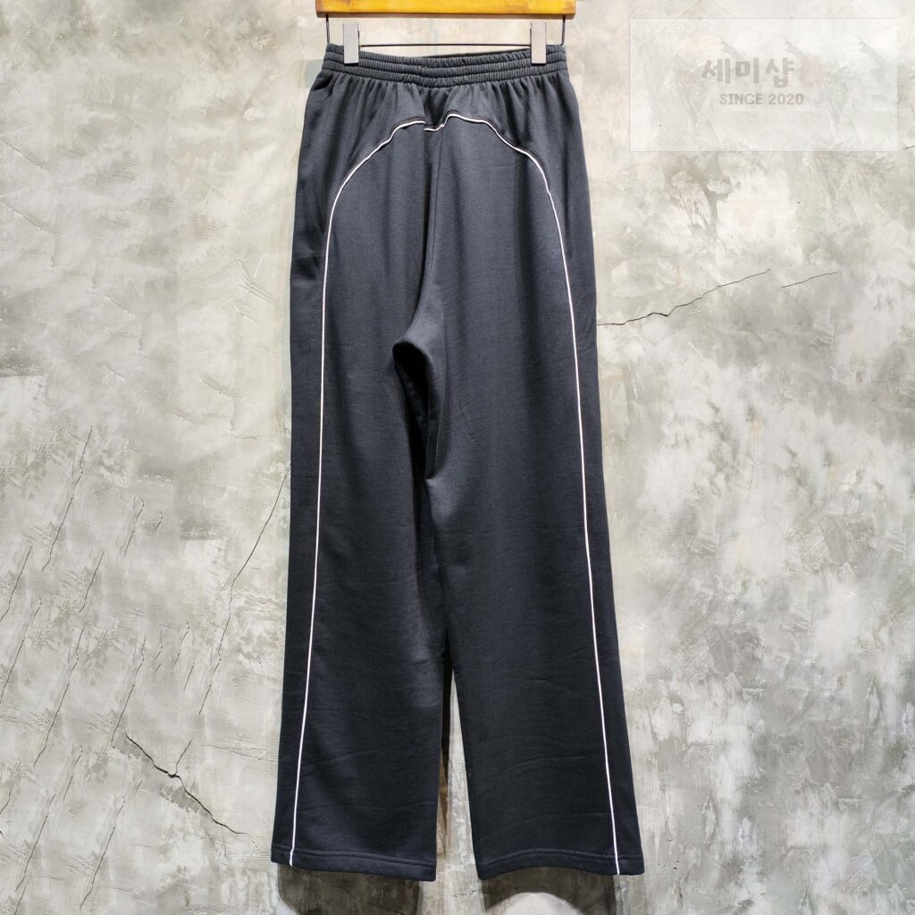 Balenciaga 발렌시아가 24SS 와이드레그 로고 엠브로이드 져지팬츠 의류 3번 이미지