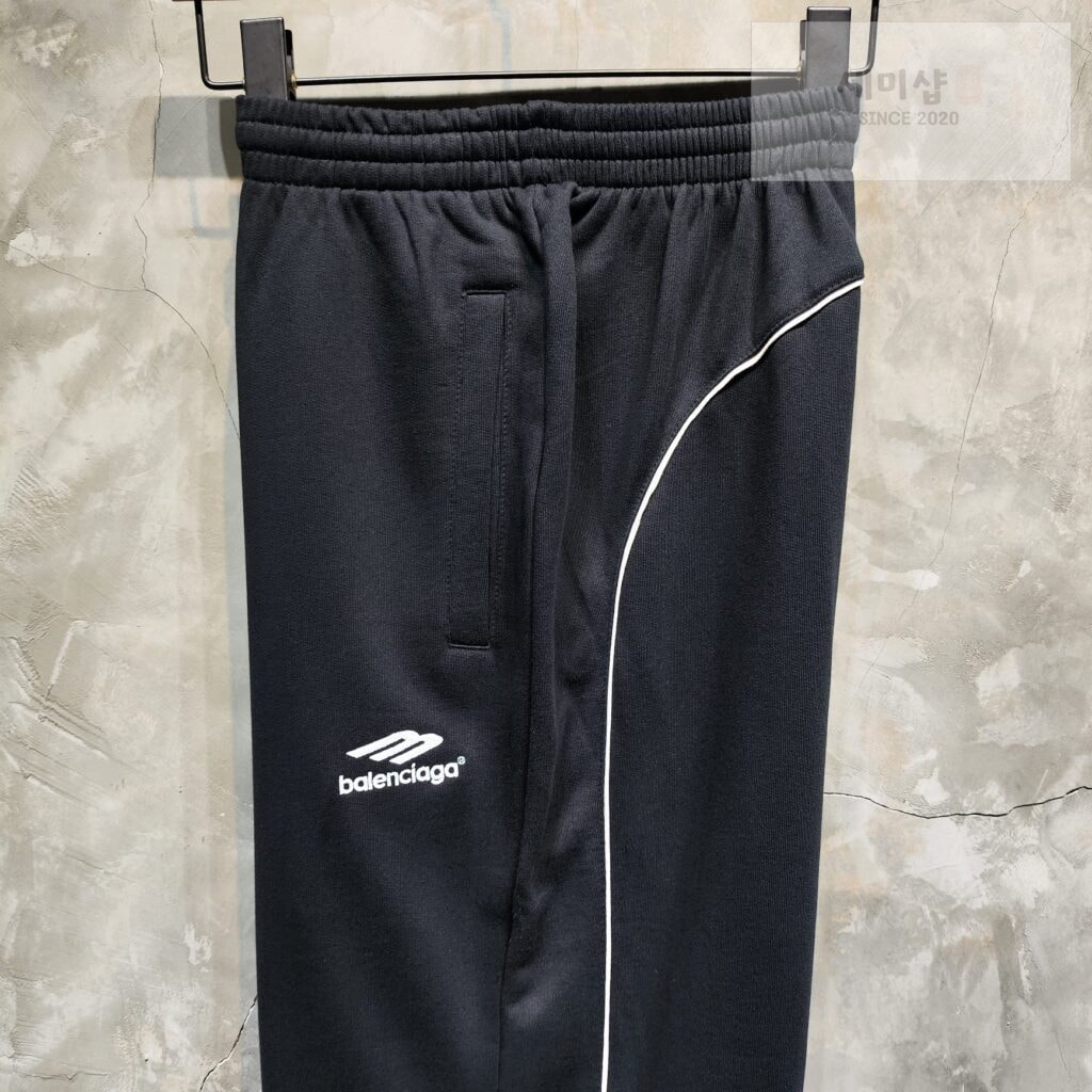Balenciaga 발렌시아가 24SS 와이드레그 로고 엠브로이드 져지팬츠 의류 12번 이미지