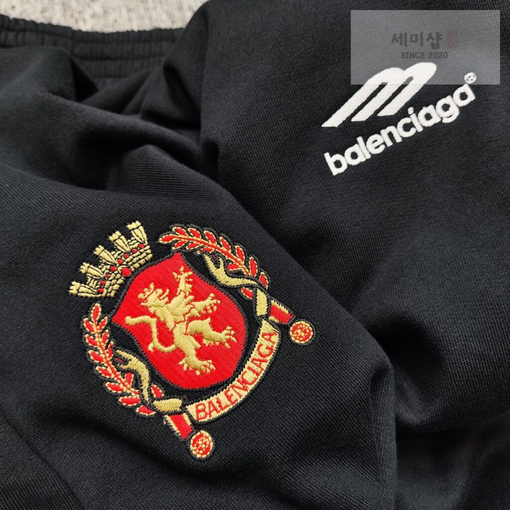 Balenciaga 발렌시아가 24SS 와이드레그 로고 엠브로이드 져지팬츠 의류 6번 이미지