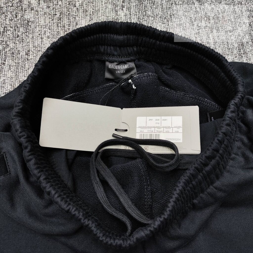 Balenciaga 발렌시아가 24SS 와이드레그 로고 엠브로이드 져지팬츠 의류 8번 이미지