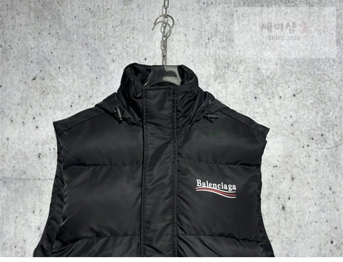 Balenciaga 발렌시아가 24SS 웨이브로고 푸퍼 패딩 베스트 의류 3번 이미지