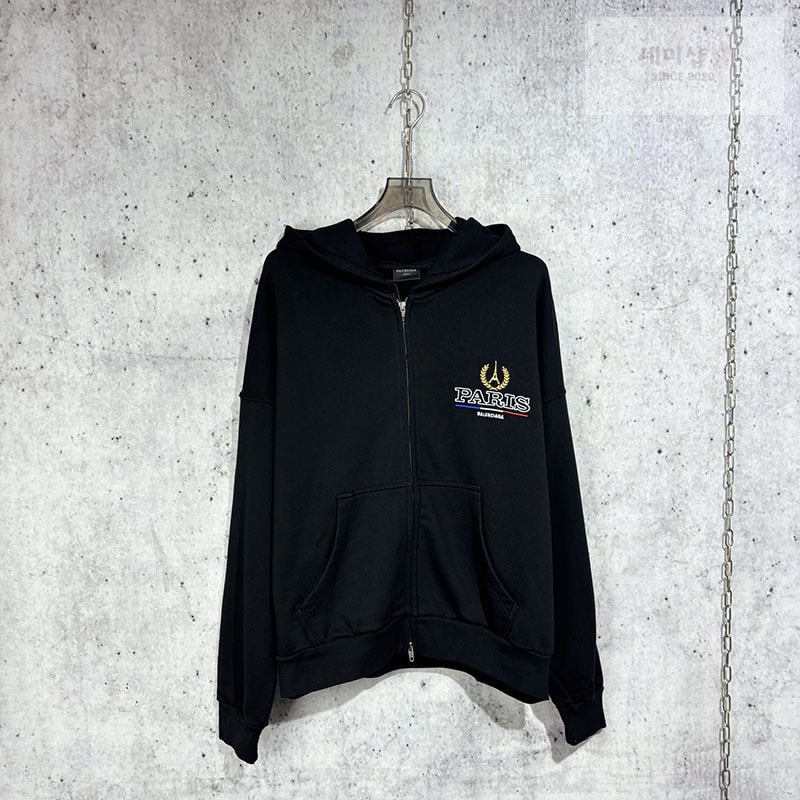 Balenciaga 발렌시아가 24SS 파리스 로고 후드 집업 의류 1번 이미지