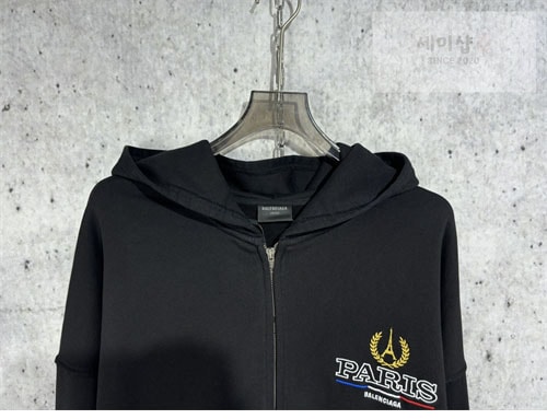 Balenciaga 발렌시아가 24SS 파리스 로고 후드 집업 의류 5번 이미지