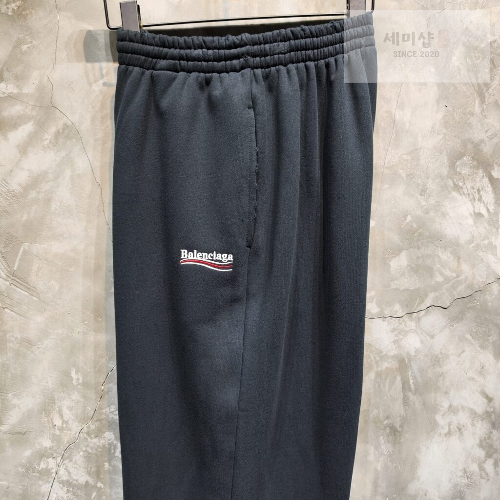 Balenciaga 발렌시아가 24SS 폴리티컬 캠페인 트랙팬츠 블랙 의류 4번 이미지