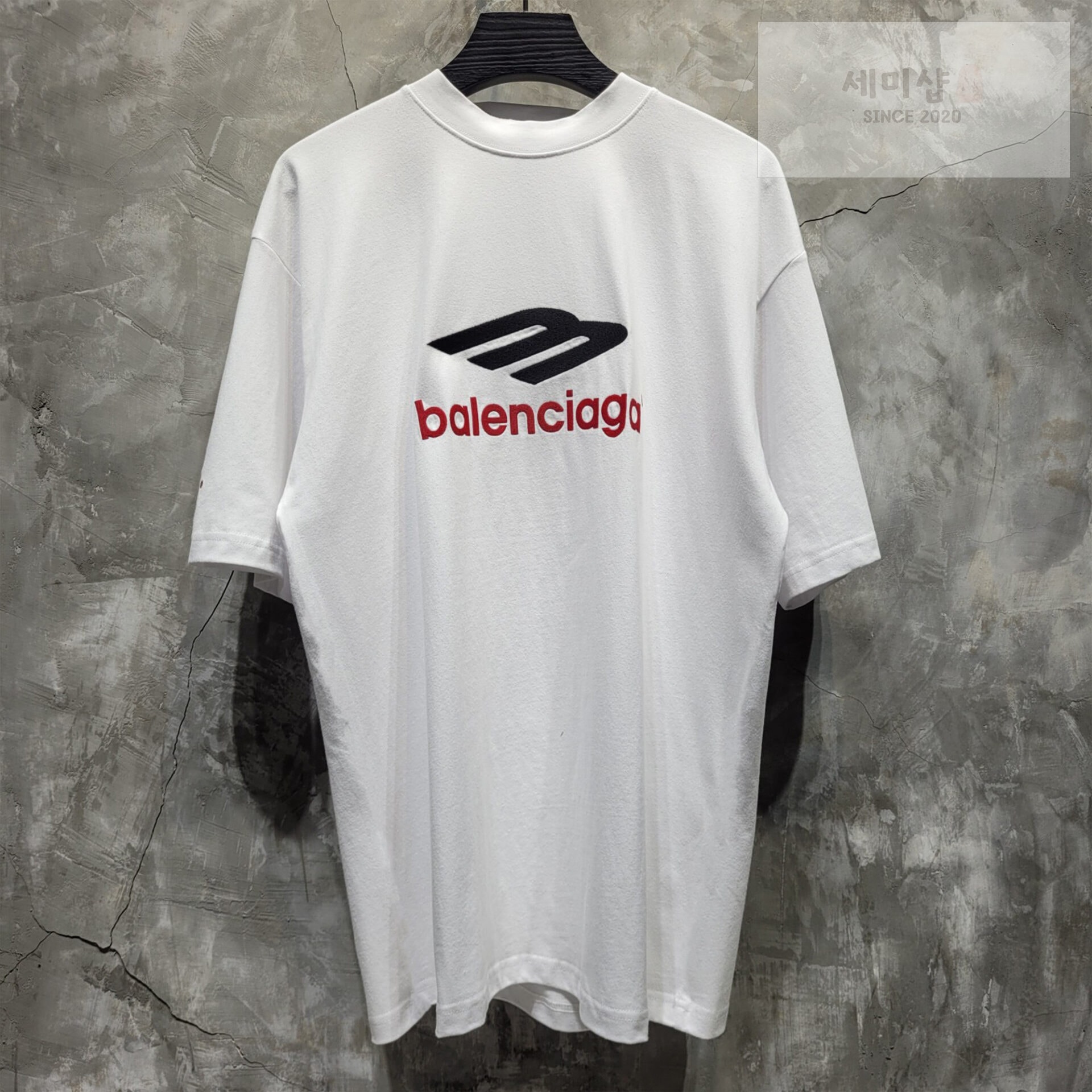 Balenciaga 발렌시아가 24SS 3B SPORTS ICON 반팔 화이트 의류 1번 이미지