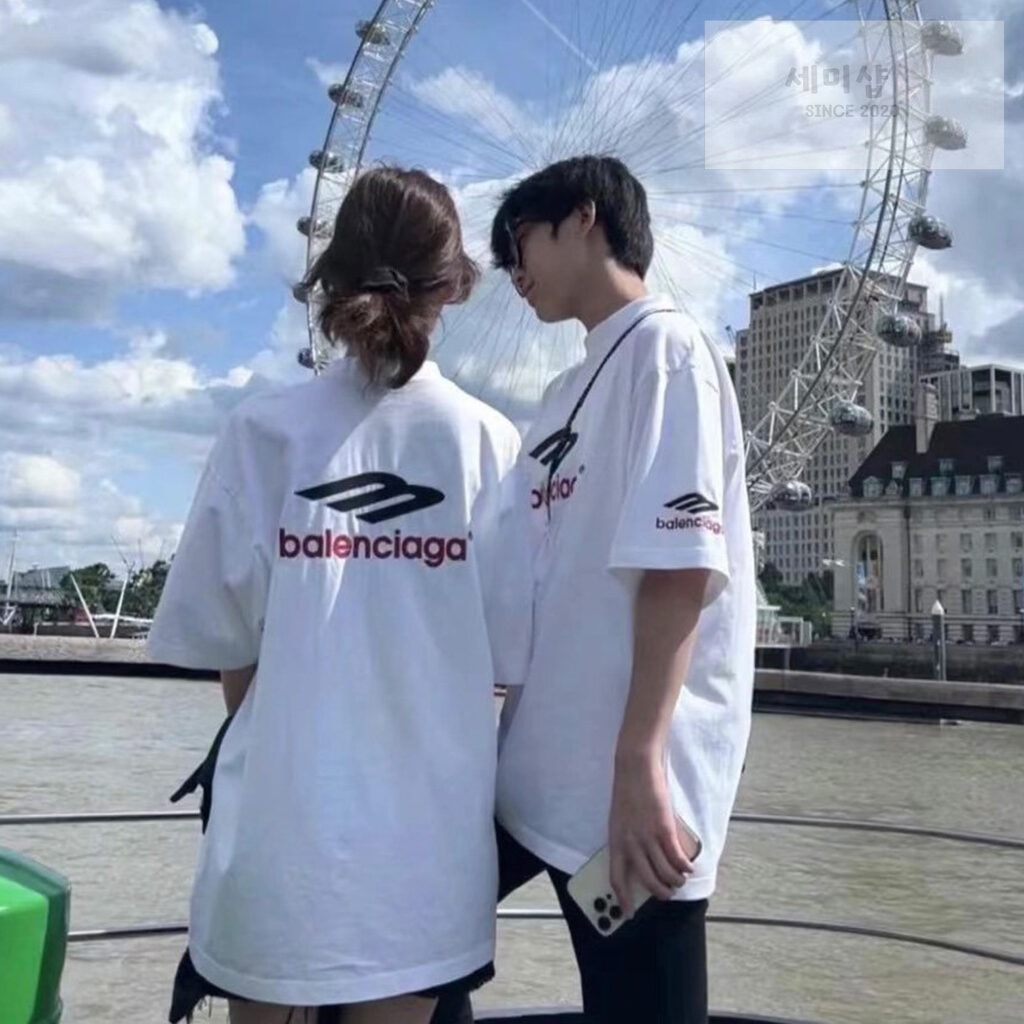 Balenciaga 발렌시아가 24SS 3B SPORTS ICON 반팔 화이트 의류 2번 이미지
