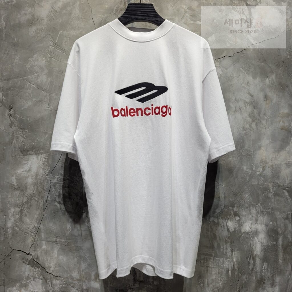 Balenciaga 발렌시아가 24SS 3B SPORTS ICON 반팔 화이트 의류 11번 이미지