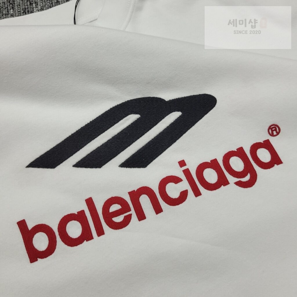 Balenciaga 발렌시아가 24SS 3B SPORTS ICON 반팔 화이트 의류 4번 이미지