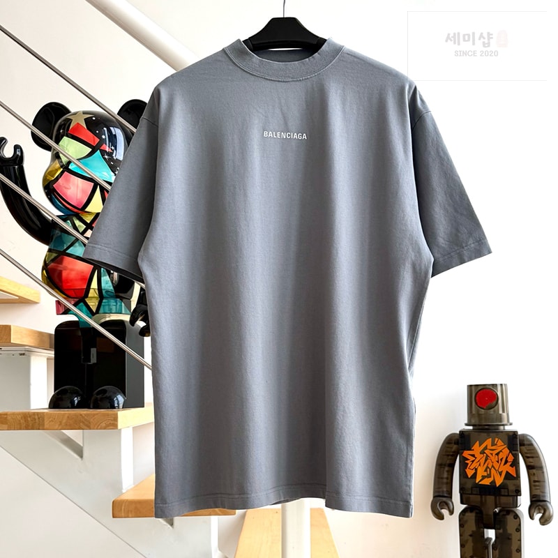 Balenciaga 발렌시아가 25SS 스트라스 반팔 티셔츠 의류 1번 이미지