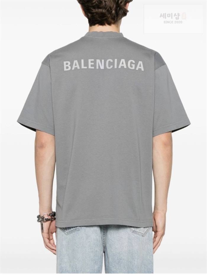 Balenciaga 발렌시아가 25SS 스트라스 반팔 티셔츠 의류 2번 이미지