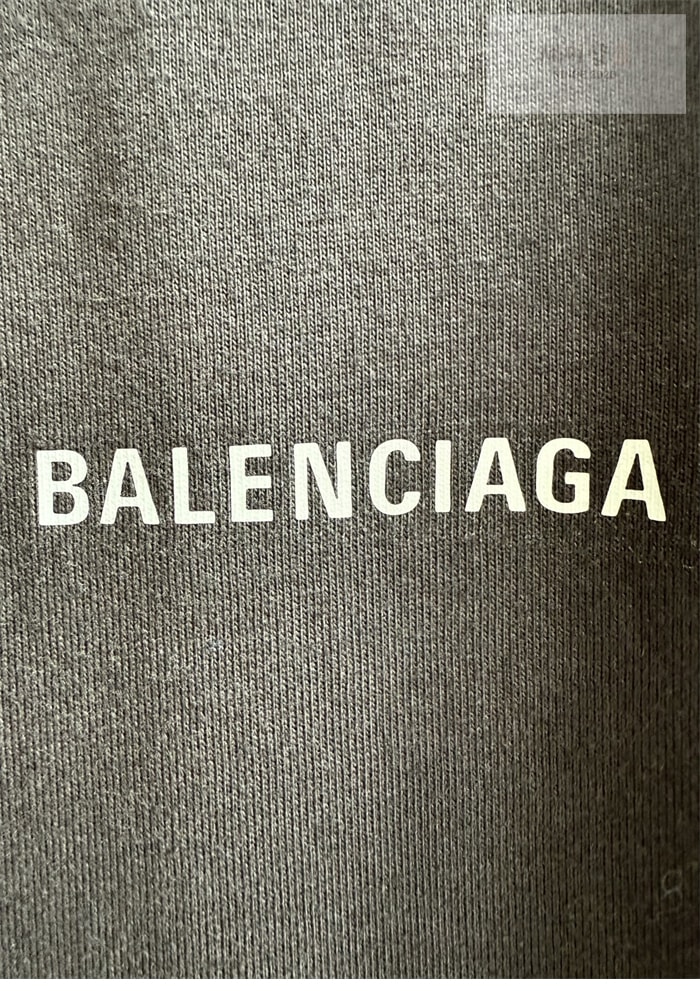 Balenciaga 발렌시아가 25SS 스트라스 반팔 티셔츠 의류 7번 이미지