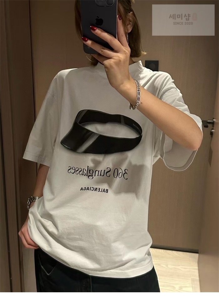 Balenciaga 발렌시아가 360 선글라스 반팔 티셔츠 의류 1번 이미지