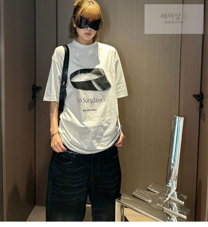 Balenciaga 발렌시아가 360 선글라스 반팔 티셔츠 의류 2번 이미지
