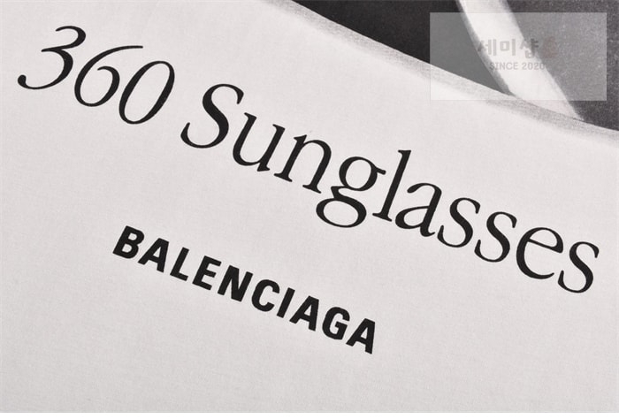 Balenciaga 발렌시아가 360 선글라스 반팔 티셔츠 의류 5번 이미지