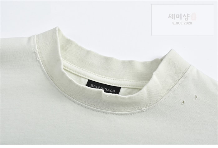 Balenciaga 발렌시아가 3B 리퀴파이드 오버사이즈 반팔 티셔츠 의류 7번 이미지