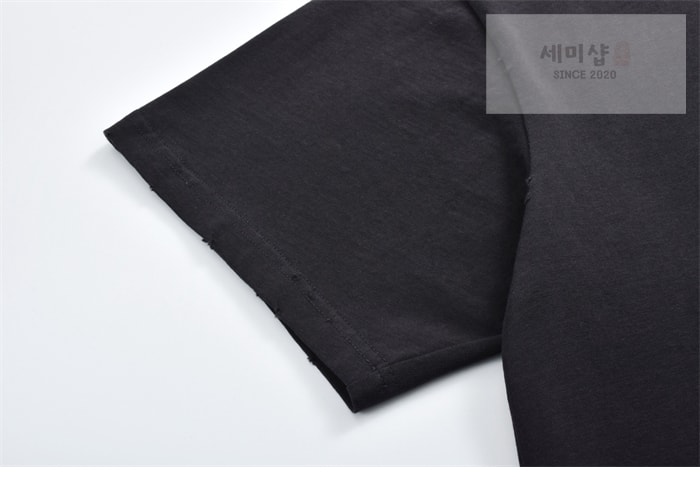 Balenciaga 발렌시아가 3B 리퀴파이드 오버사이즈 반팔 티셔츠 의류 16번 이미지