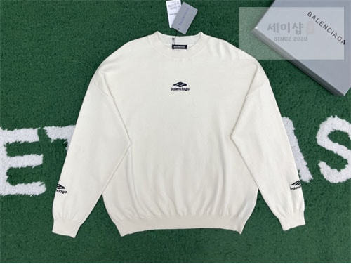 Balenciaga 발렌시아가 3B 스포츠 아이콘 스키 크루넥 울 스웨터 니트 의류 24번 이미지