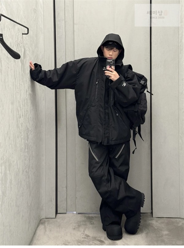 Balenciaga 발렌시아가 3B 스포츠 아이콘 스키 파카 자켓 의류 13번 이미지