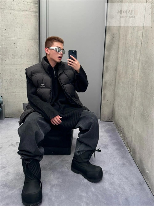 Balenciaga 발렌시아가 3B 스포츠 아이콘 스키 푸퍼 패딩 베스트 의류 12번 이미지
