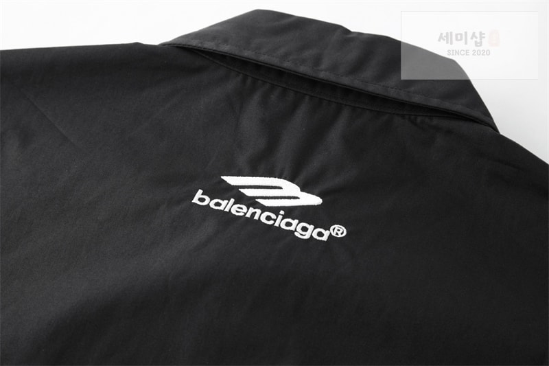 Balenciaga 발렌시아가 3B 스포츠 아이콘 오버사이즈 트랙수트 셔츠 블랙 의류 10번 이미지
