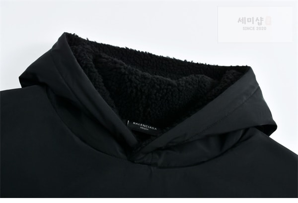 Balenciaga 발렌시아가 3B 스포츠 아이콘 후리스 후드 의류 9번 이미지