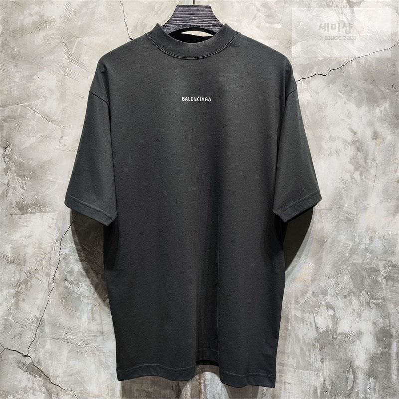 Balenciaga 발렌시아가 3M 로고 반팔 티셔츠 의류 2번 이미지