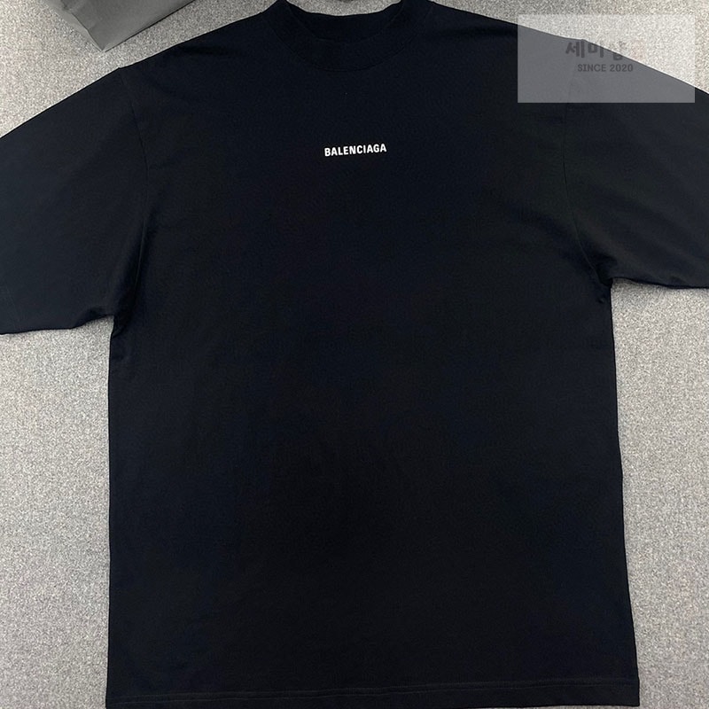 Balenciaga 발렌시아가 3M 양면 로고 반팔 티셔츠 의류 1번 이미지