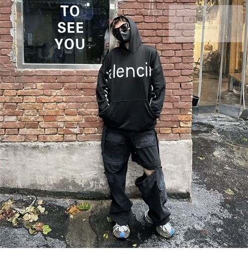 Balenciaga 발렌시아가 BAL.COM 후드 의류 3번 이미지