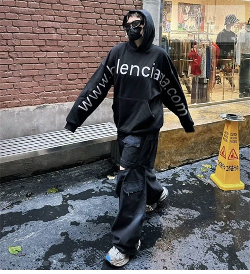 Balenciaga 발렌시아가 BAL.COM 후드 의류 4번 이미지