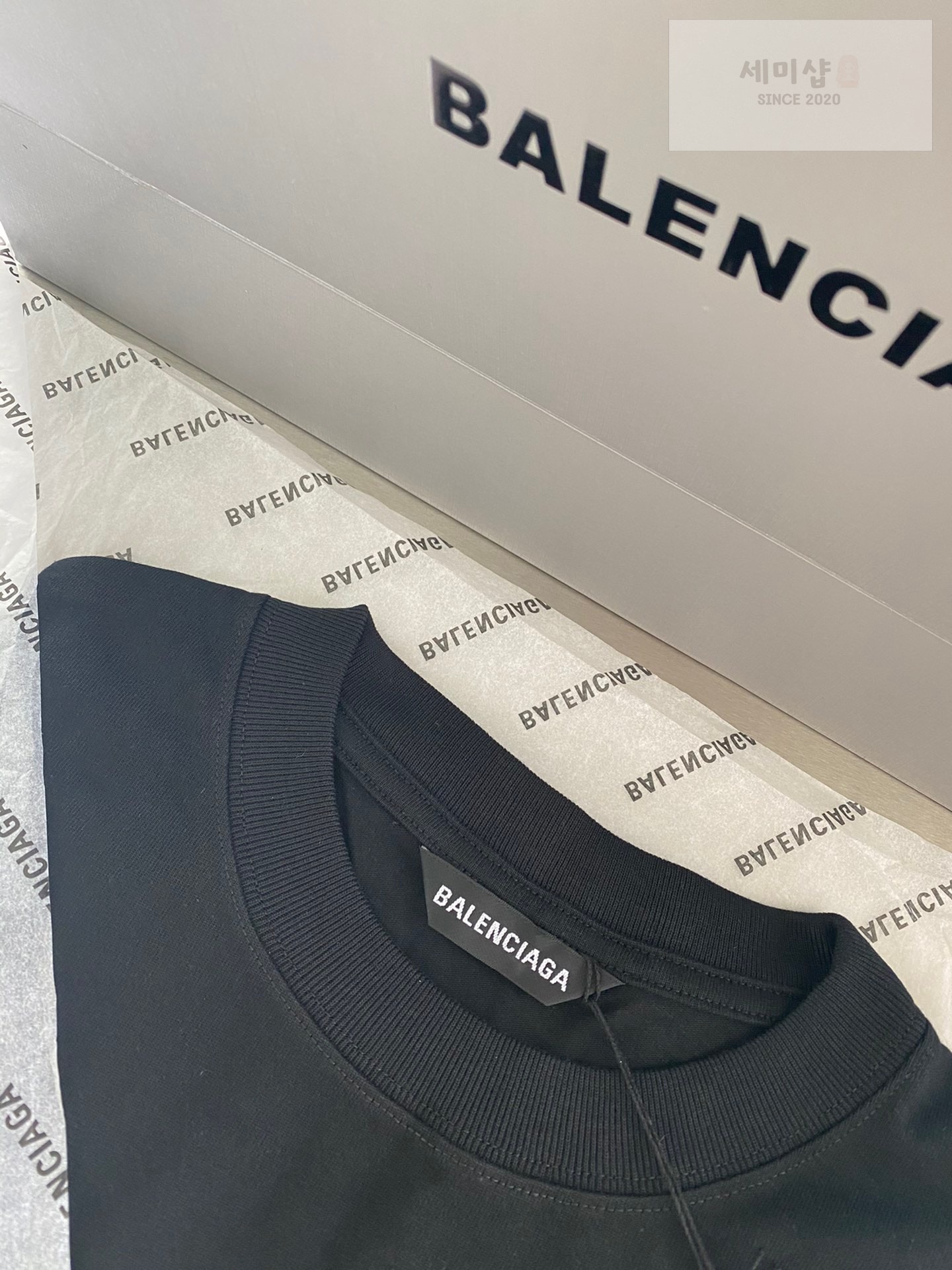 Balenciaga 발렌시아가 BB로고 자수 반팔 티셔츠 “3COLOR” NO.1 의류 5번 이미지