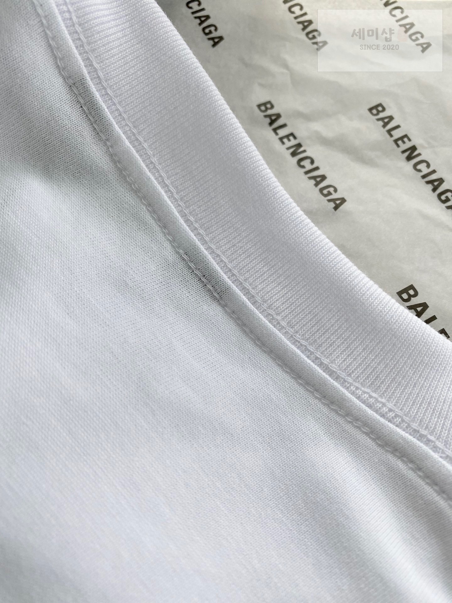 Balenciaga 발렌시아가 BB로고 자수 반팔 티셔츠 “3COLOR” NO.1 의류 11번 이미지